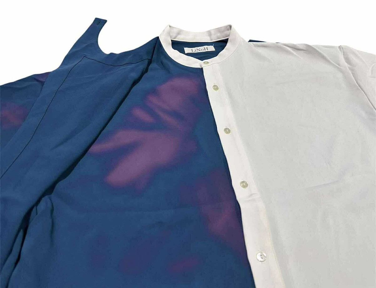 Japanese Brand 🔥Japanese Avant Garde Drape Layered Asymmetric Shirt Size US XL / EU 56 / 4 - 2 Thumbnail
