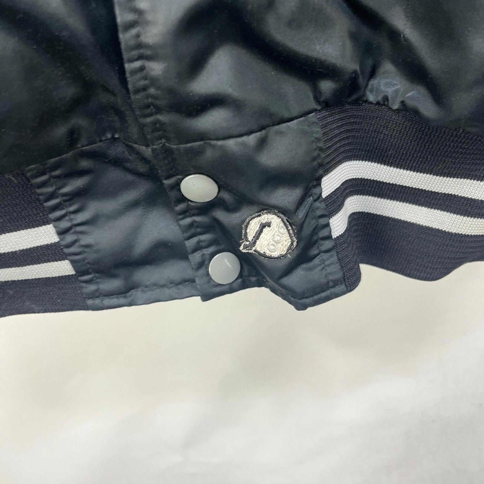 Chalk Line Vintage NFL Oakland Raiders Satin Bomber Jacket Button Up Size US L / EU 52-54 / 3 - 10 Thumbnail