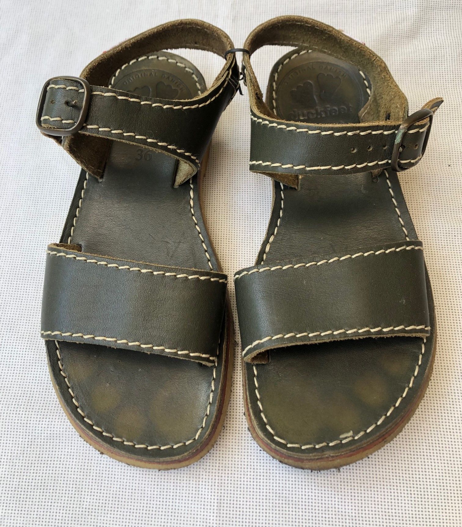 Duckfeet Duckfeet Women's Leather Strap Sandals Size US 6 / IT 36 - 2 Thumbnail