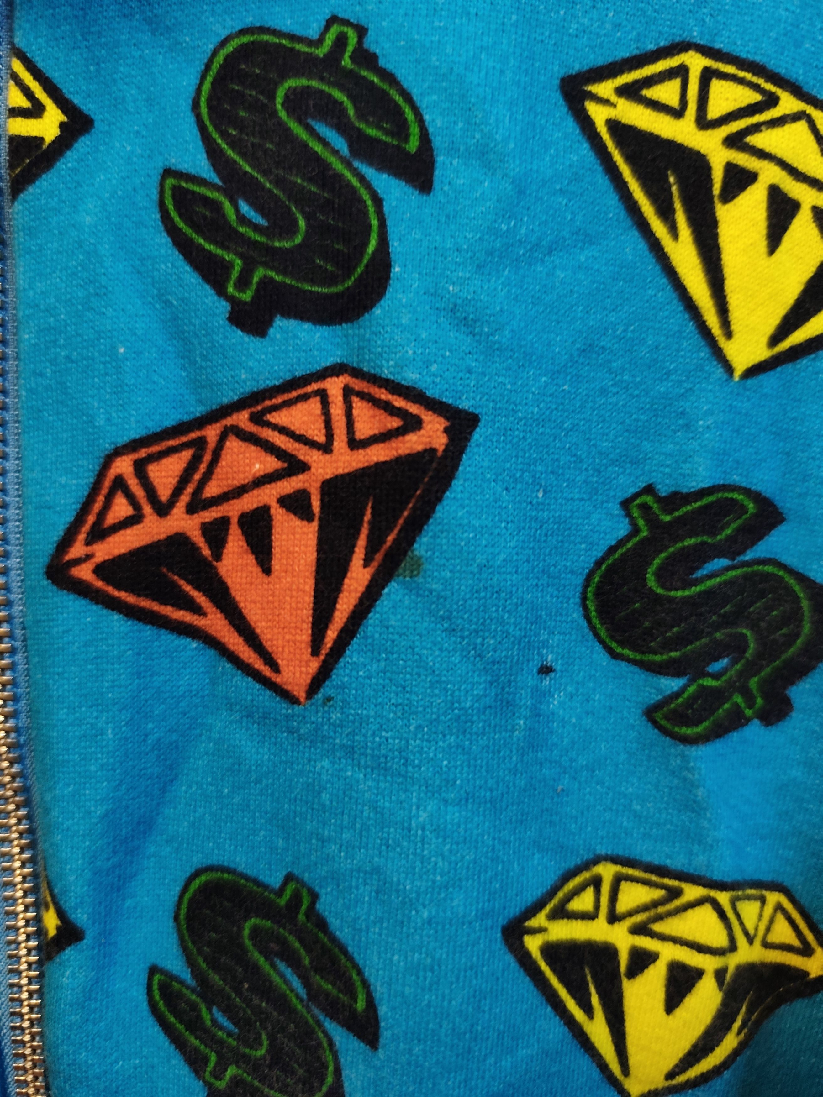 Billionaire Boys Club Billionaire Boys Club Diamond & Dollar Sweatshirt Zipper Size US L / EU 52-54 / 3 - 10 Thumbnail