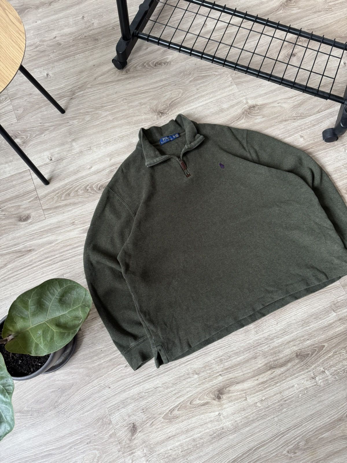 Polo Ralph Lauren Polo Ralph Lauren 1/4 Zip Sweater Size US XL / EU 56 / 4 - 2 Thumbnail