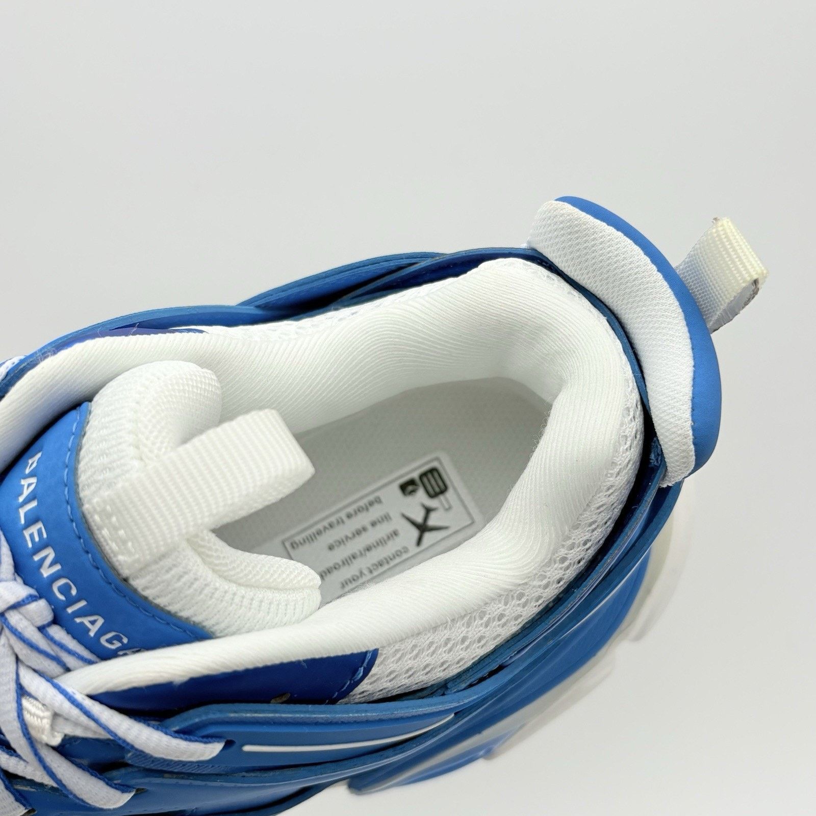 Balenciaga Balenciaga Track LED Sneaker ' White Blue ' | BRAND NEW Size US 6 / EU 39 - 12 Thumbnail