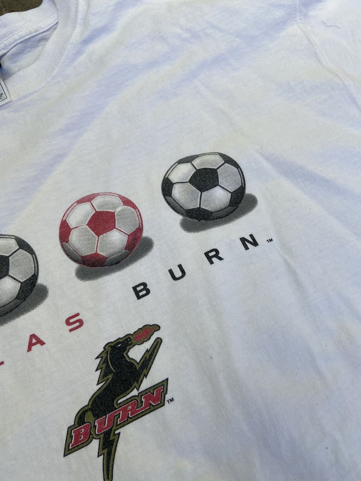 Other Vintage MLS Dallas burn T shirt Size US XL / EU 56 / 4 - 5 Thumbnail