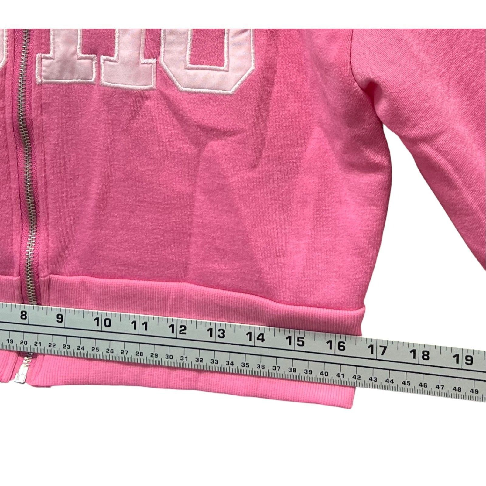 rue21 Rue 21 - Women's Long Sleeve Hooded Sweatshirt - Pink - Medi Size M / US 6-8 / IT 42-44 - 5 Thumbnail