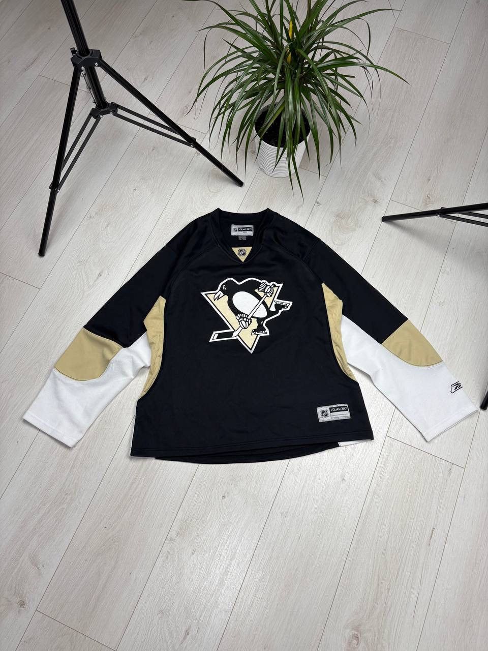 NHL × Reebok REEBOK PITTSBURGH PENGUINS JERSEY Size XL / US 12-14 / IT 48-50 - 1 Thumbnail