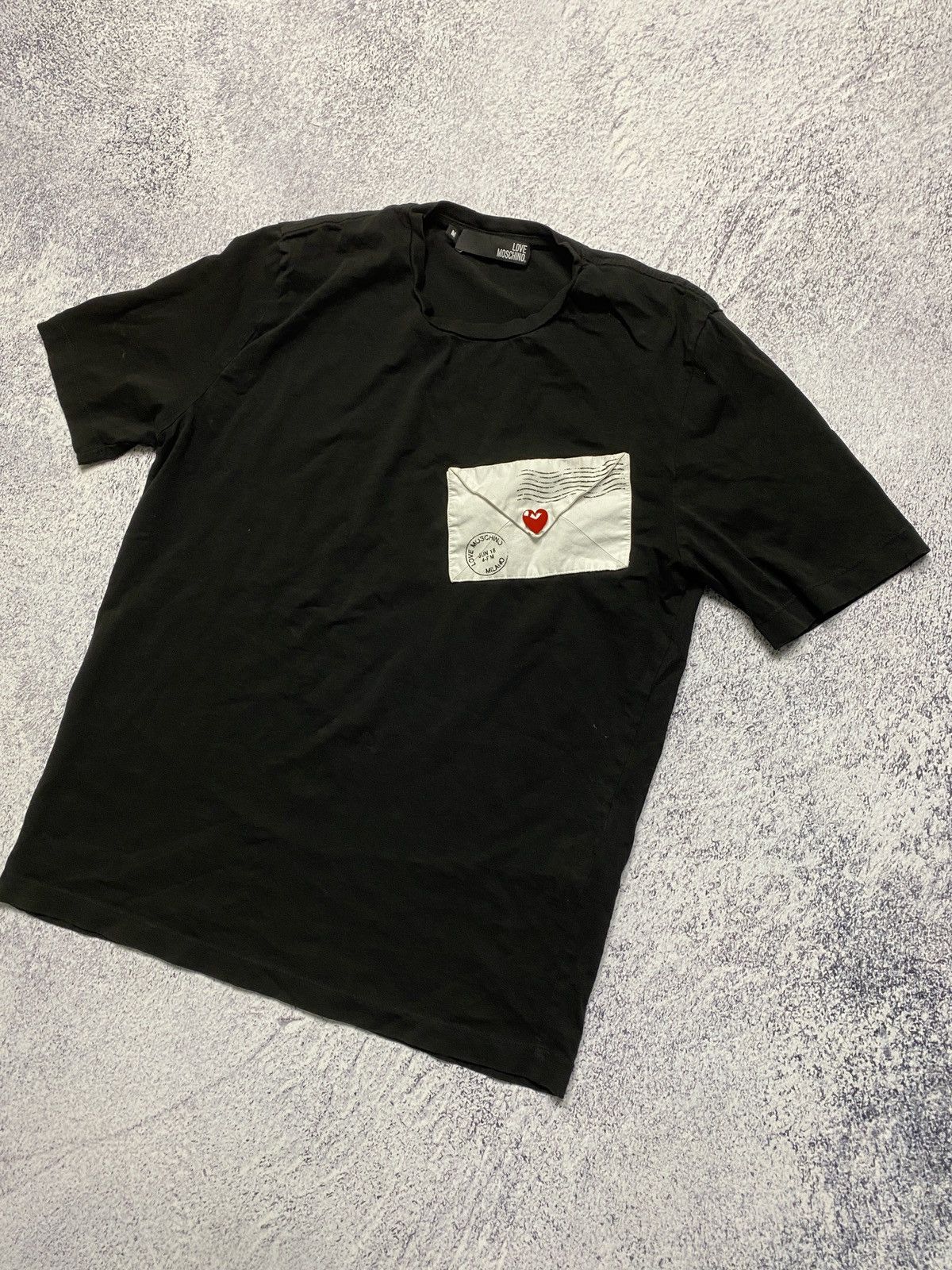 Moschino Vintage Love Moschino Polo T Shirt Size US M / EU 48-50 / 2 - 2 Thumbnail