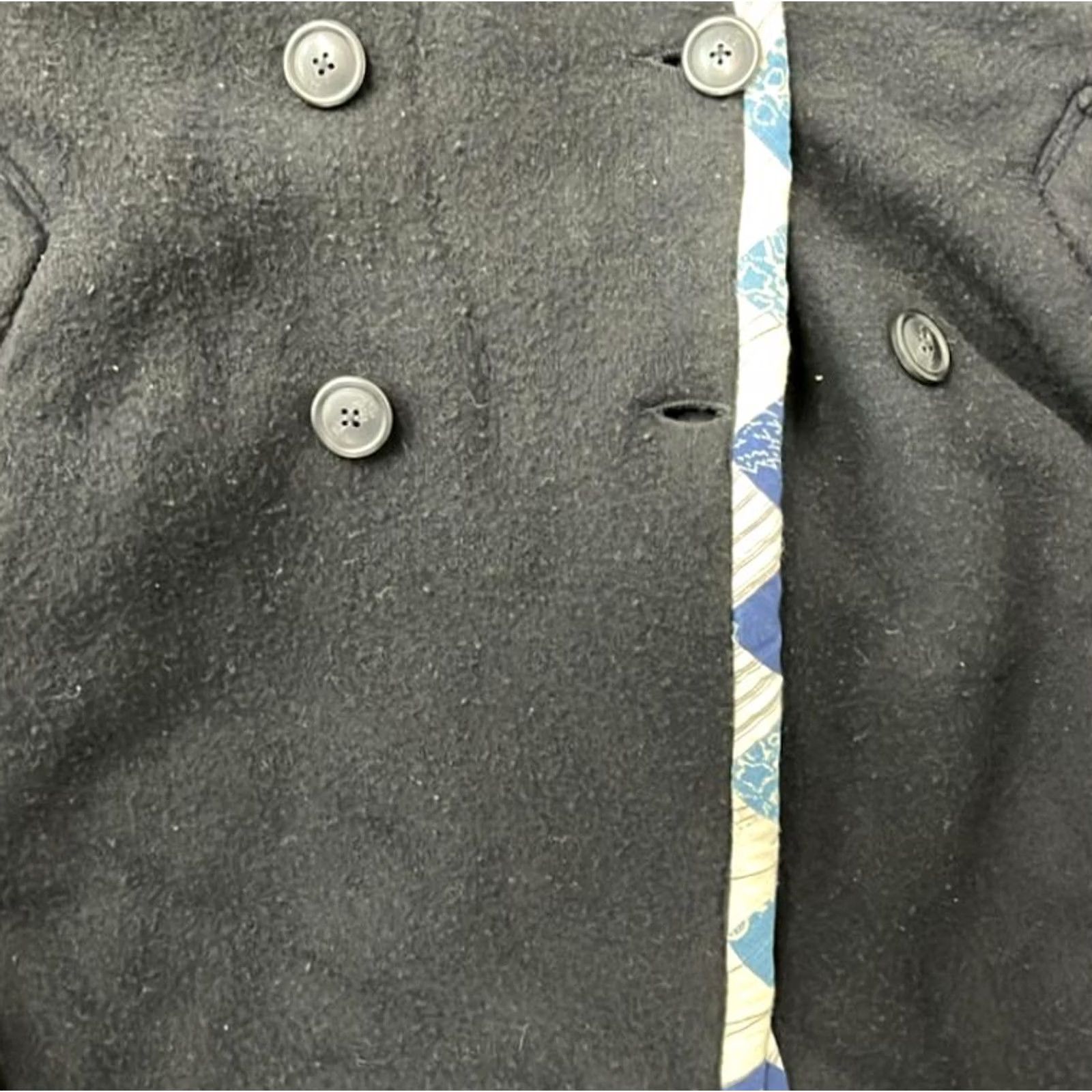 Kapital KAPITAL Coat Long Sleeve Winter Black Belted Size 4 Regular Mens Wool Overcoat Fashion Used Size US S / EU 44-46 / 1 - 7 Thumbnail