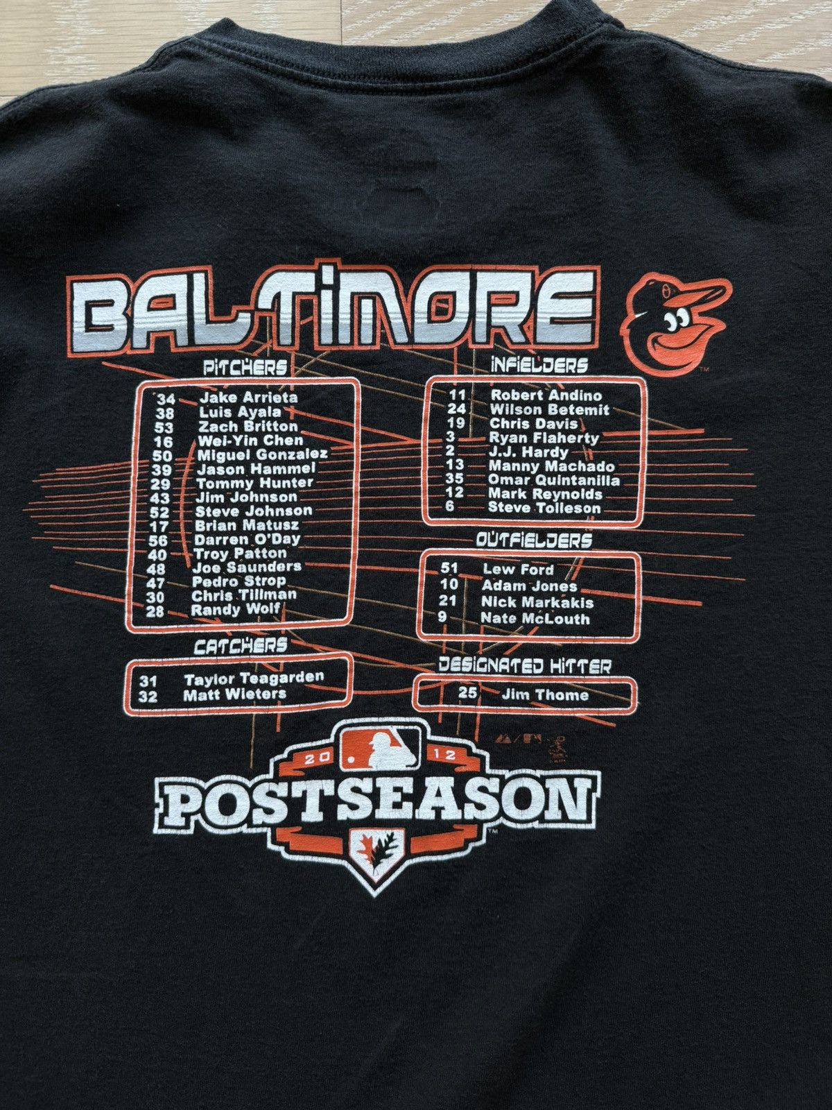 Majestic Baltimore Orioles World Series Postseason 2012 Shirt Size US XXL / EU 58 / 5 - 4 Thumbnail