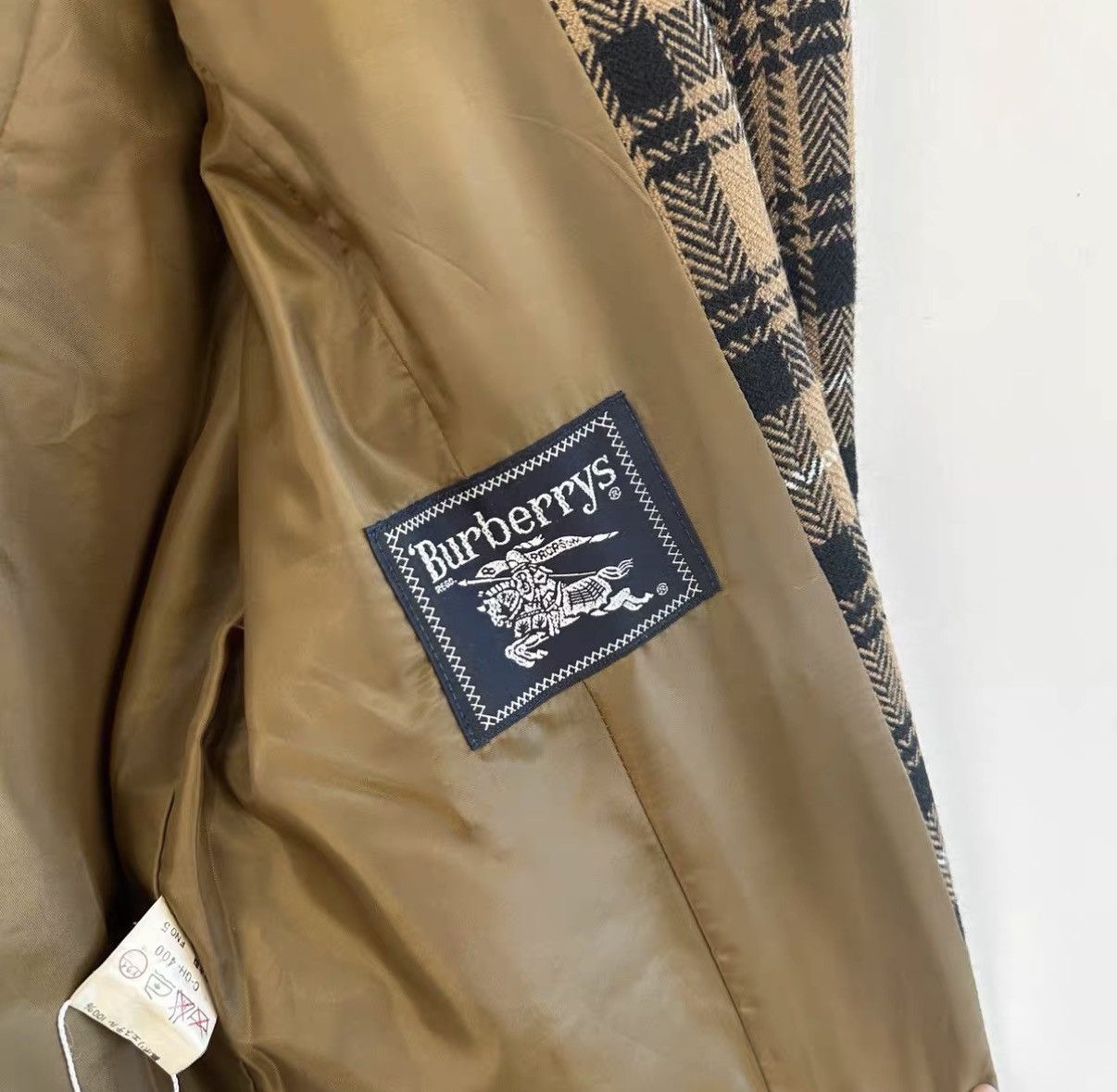 Burberry Burberry Wool Check Casual Blazer J42 Size S / US 4 / IT 40 - 3 Thumbnail