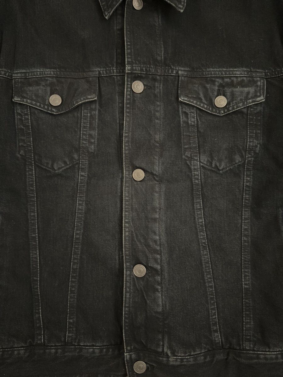 Balenciaga Balenciaga Biker Denim Jacket Size US M / EU 48-50 / 2 - 3 Thumbnail