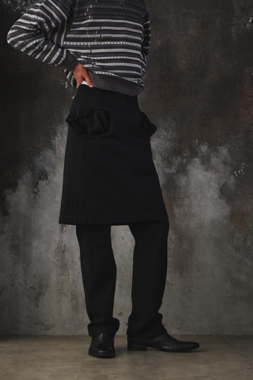 Junya Watanabe Junya Watanabe Comme des Garçons Layered Skirt Trousers Size 26" / US 2 / IT 38 - 3 Thumbnail