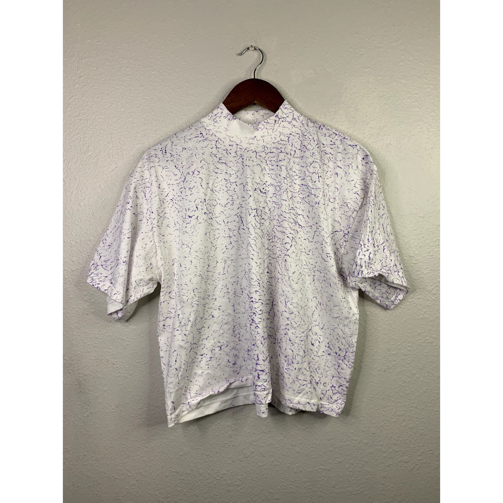 Vintage 1999 Blue Ridge Parkway Virginia Cropped Mock Neck Size L / US 10 / IT 46 - 1 Thumbnail