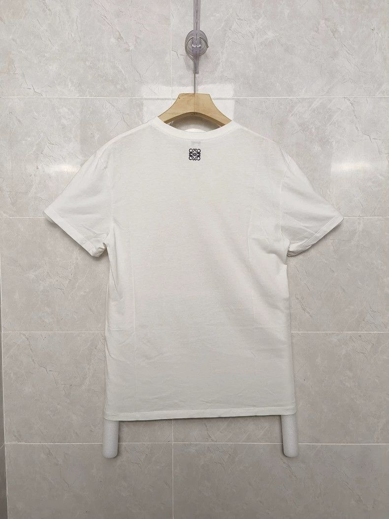 LOEWE Mask Logo Short Sleeve T-Shirt - dmc