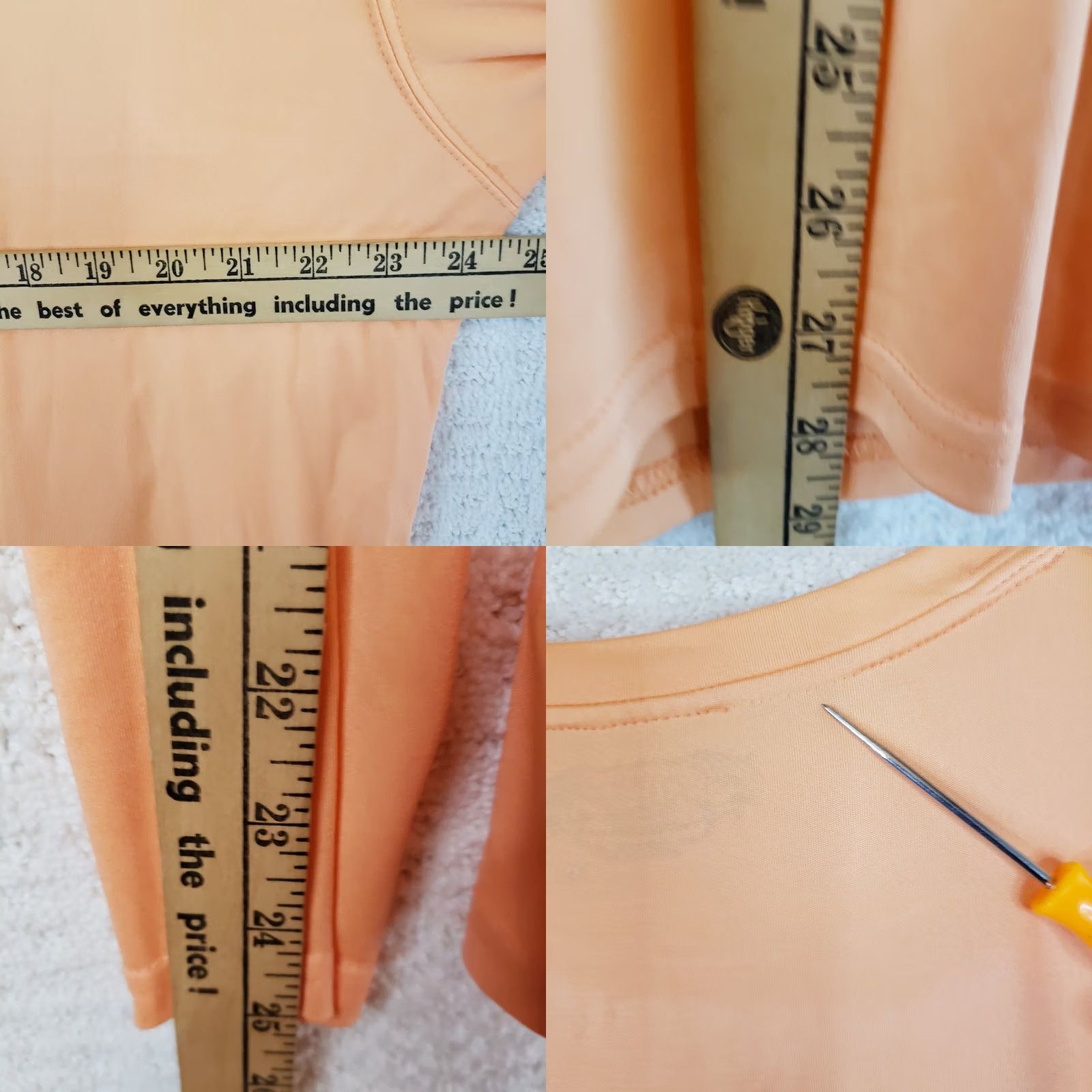 Vintage VINTAGE White's Tackle 50+ UV Shirt Men XL Sun Protection Long Sleeve Coral Orange Fishing Logo T-Shirt Regular Fit Size US XL / EU 56 / 4 - 9 Thumbnail