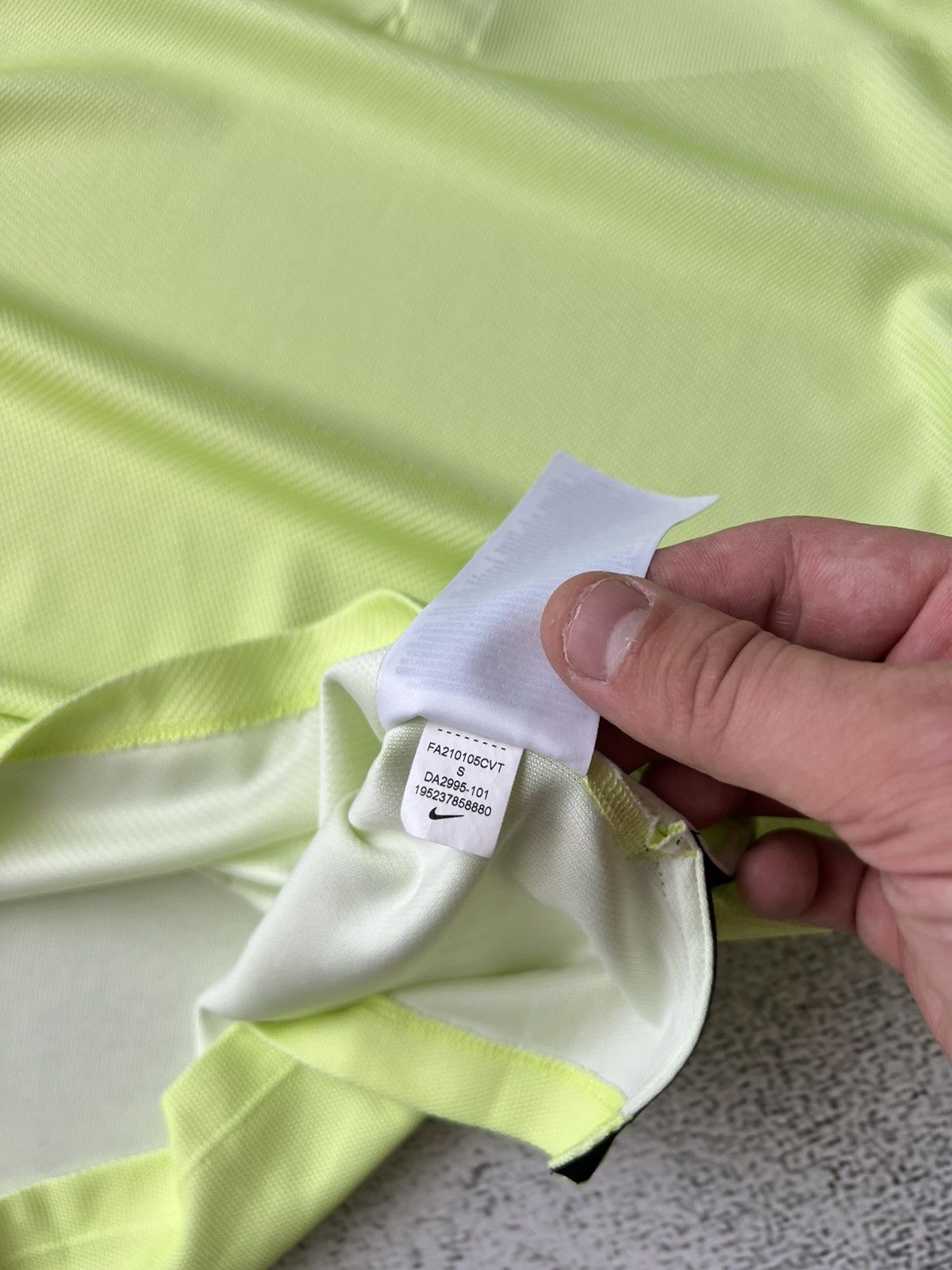 Nike Nike Tiger Woods Dri-Fit ADV Polo Shirt Lime Green Size S Size US S / EU 44-46 / 1 - 9 Thumbnail