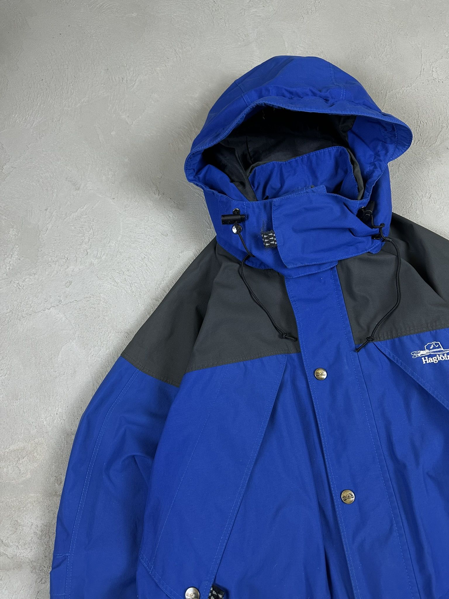 Haglofs 90s Vintage Haglofs Goretex Softshell Wind Jacket Size US M / EU 48-50 / 2 - 6 Thumbnail