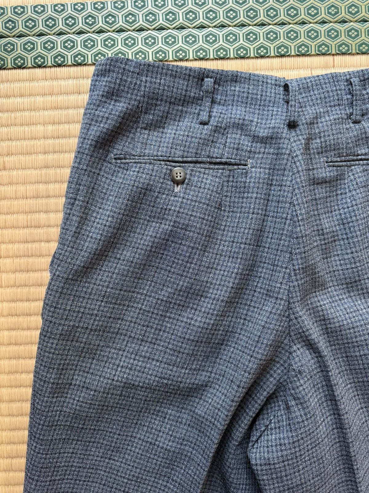 Other Spring&Summer Vintage ALL Wool Slacks –NIKKE REFINETEX Size US 31 - 5 Thumbnail