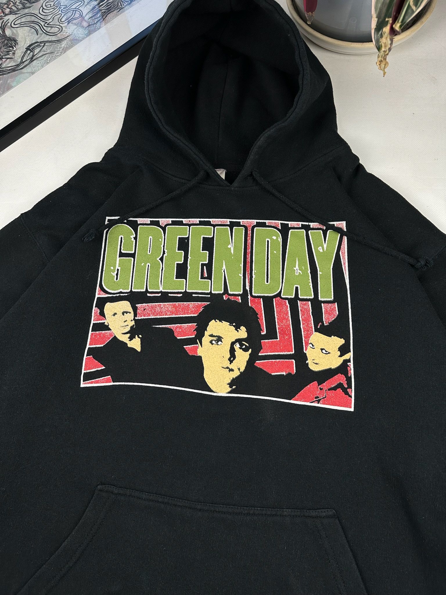 Vintage Vintage Green Day Rock hoodie Size US L / EU 52-54 / 3 - 3 Thumbnail