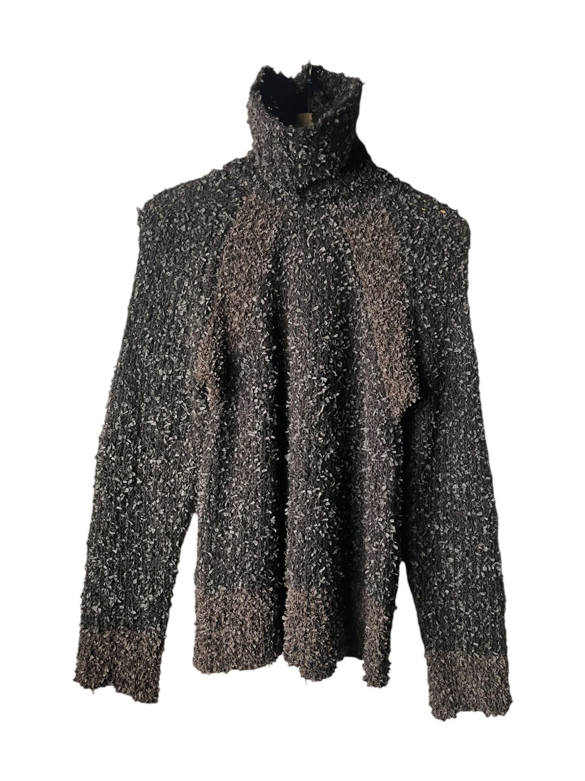 Issey Miyake 2000s Vintage Issey Miyake Long Neck Mohair Knit Size US S / EU 44-46 / 1 - 1 Thumbnail