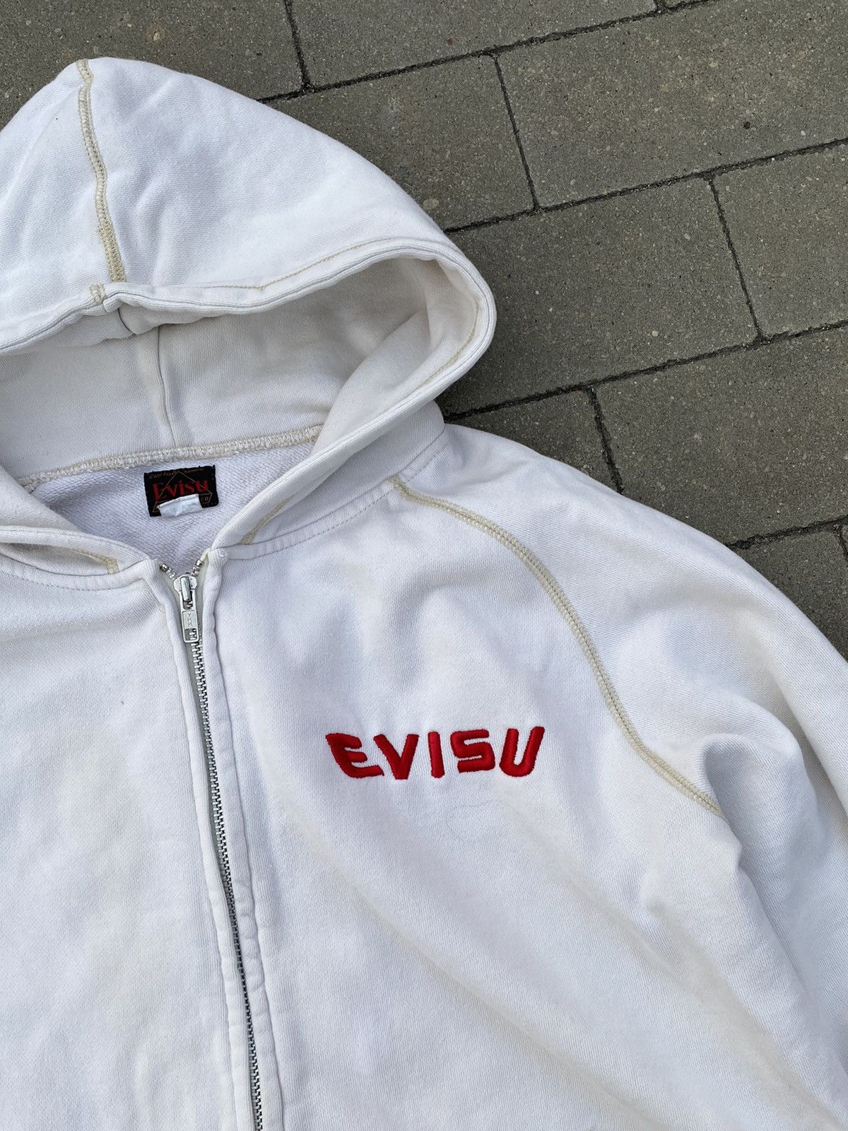 Evisu Evisu Unisex Heritage Vintage back skull logo zip-hoodie Size US M / EU 48-50 / 2 - 2 Thumbnail