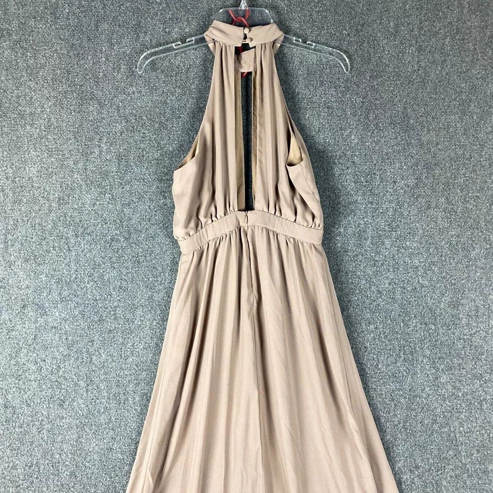 Other Tobi Dress Women's Medium Maxi Tan Sleeveless Adults Long M Size M / US 6-8 / IT 42-44 - 5 Thumbnail