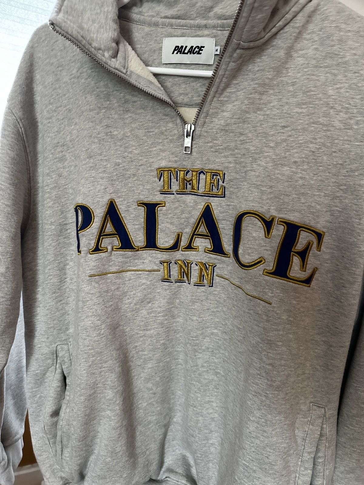 Palace half zip hoodie best sale