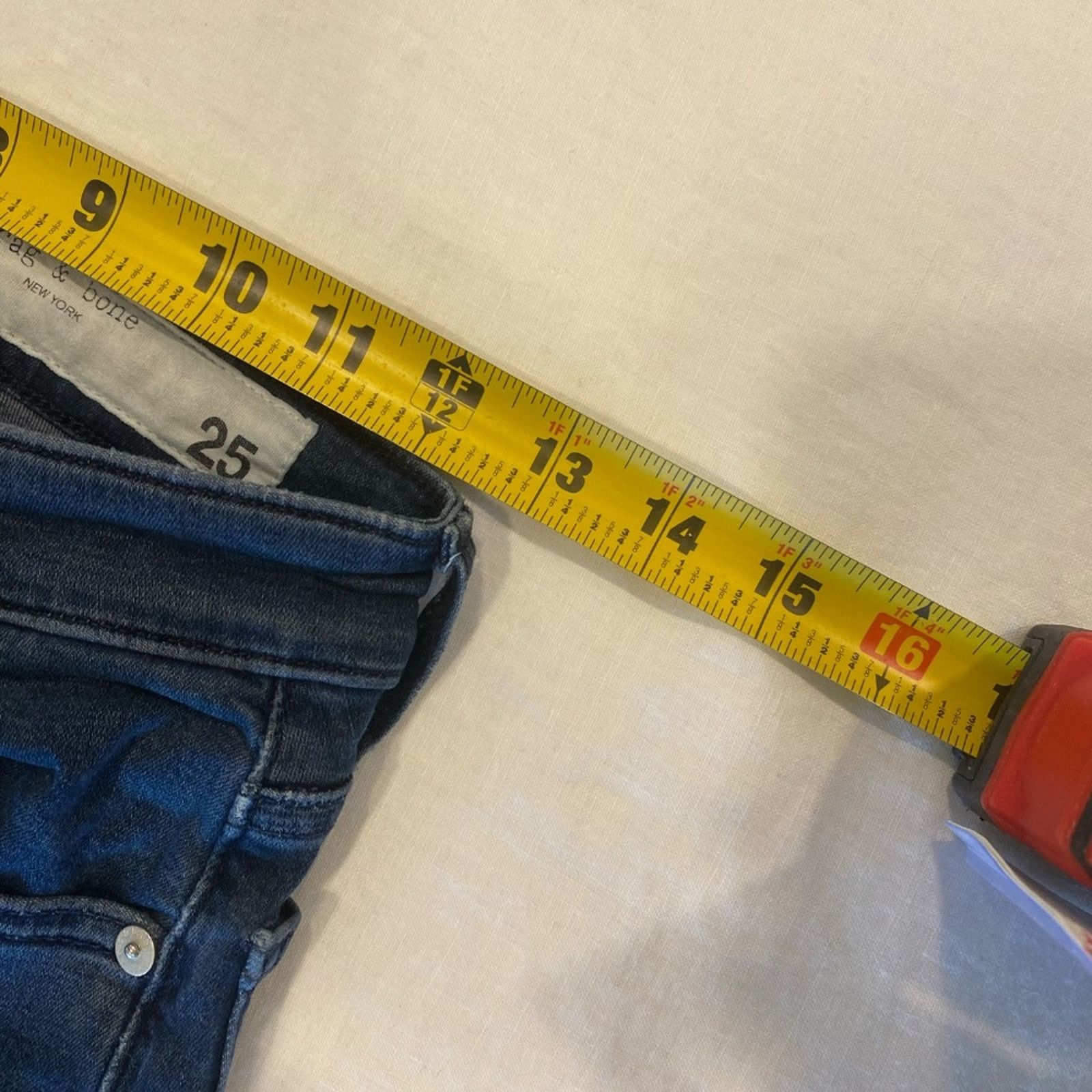 Rag & Bone Rag & Bone Women's Cate Mid-Rise Skinny Jean - 25 Size 25" / US 0 / IT 36 - 9 Thumbnail