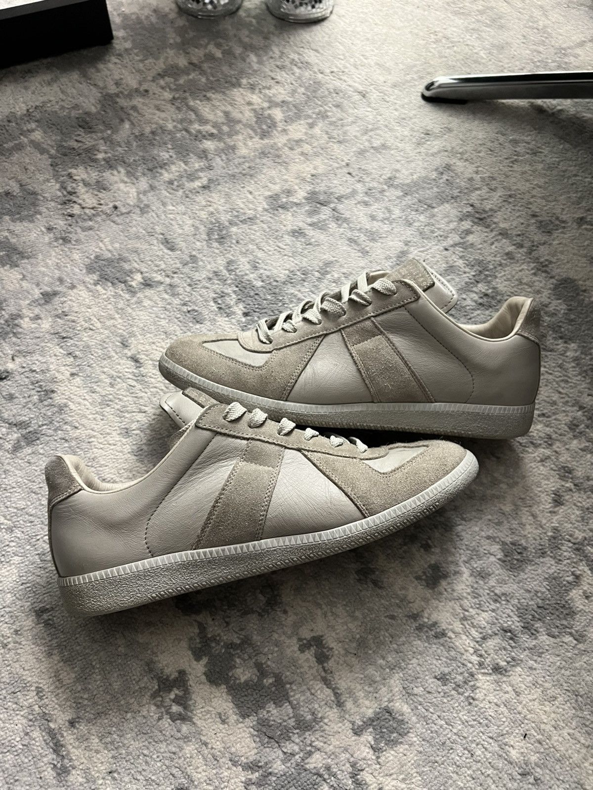 Maison Margiela Maison Margiela Gat Low Gray Size US 8 / EU 41 - 1 Thumbnail