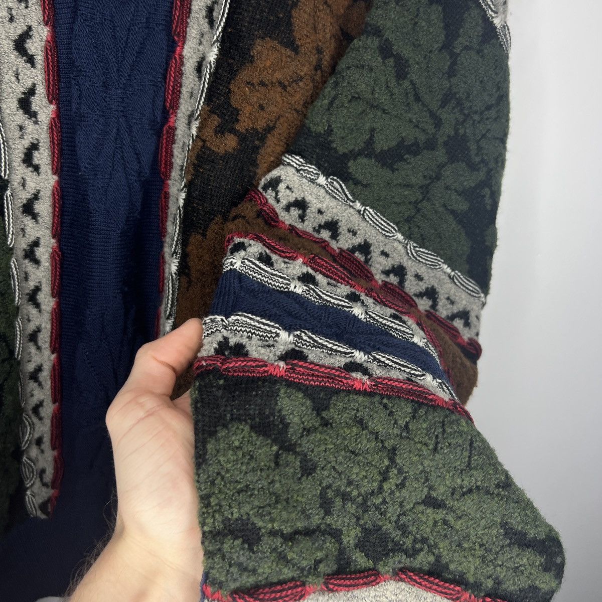 Carlo Colucci × Coogi Carlo Colucci Vintage Sweater Knitwear Jumper Cable Coogi Size US L / EU 52-54 / 3 - 7 Thumbnail