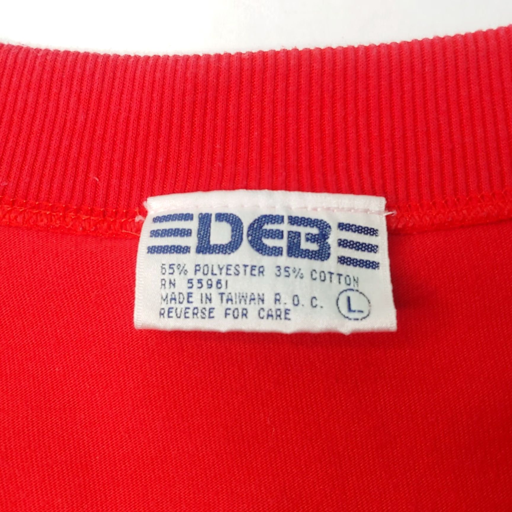 Vintage VINTAGE DEB Shirt Cardigan Knit Cotton Blend Size L / US 10 / IT 46 - 6 Thumbnail