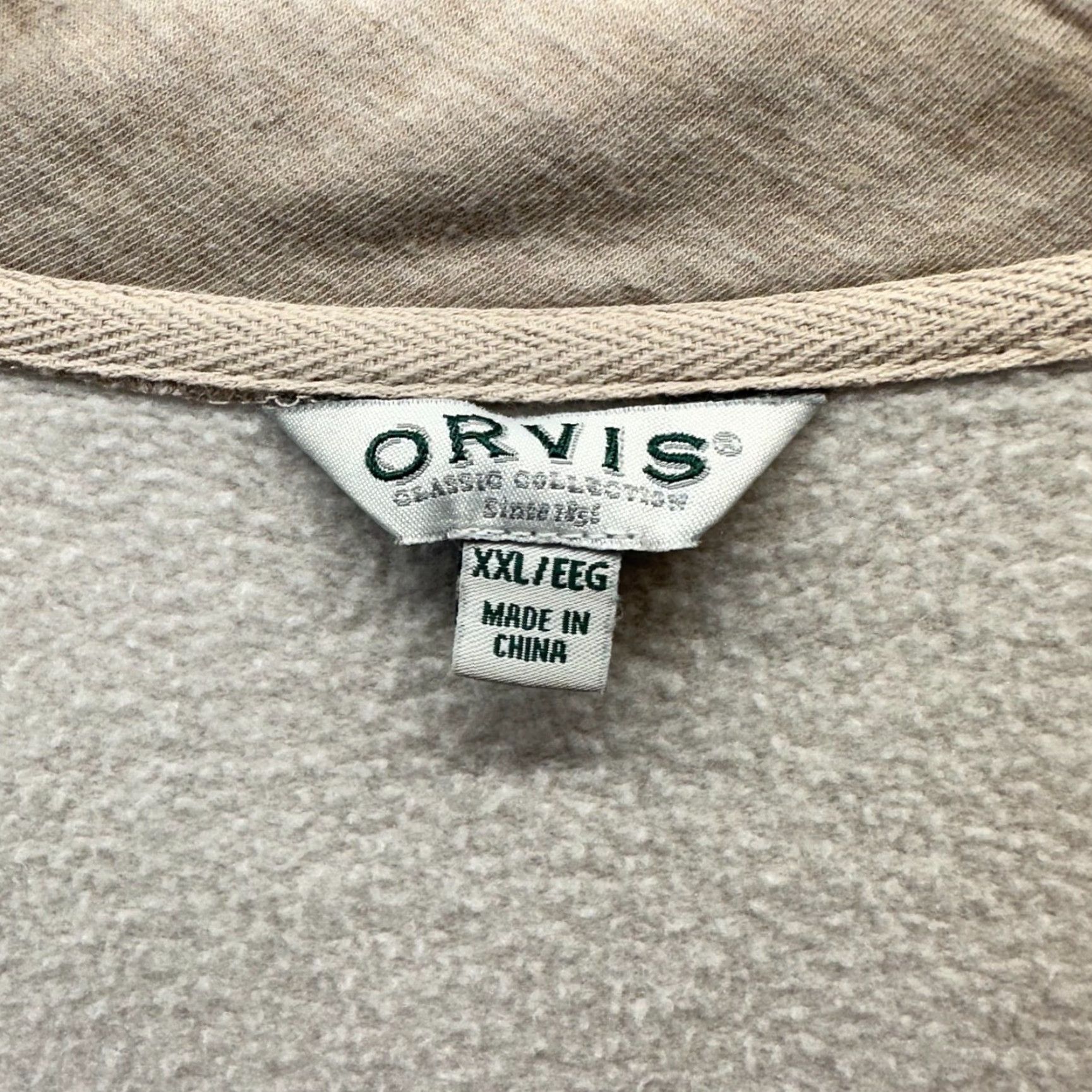 Orvis VINTAGE Orvis Sweater Womens 2XL Brown V-Neck Knit Pullover Long Sleeve Casual Womens 80s 90s American Size XXL / US 16-18 / IT 52-54 - 4 Thumbnail