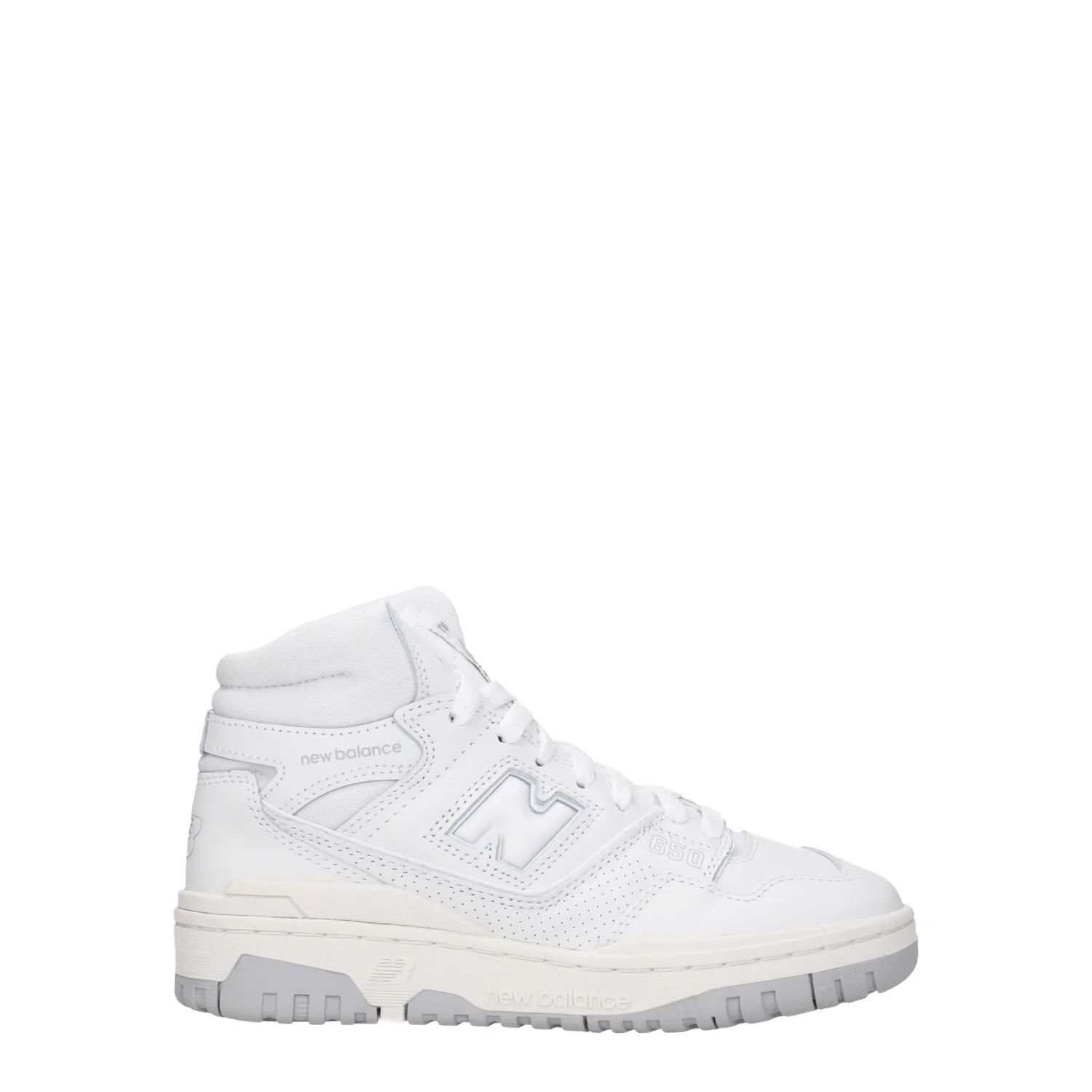 New Balance ob1o1e0925 Leather Hi-Top Sneakers in White Size US 10 / EU 43 - 1 Thumbnail