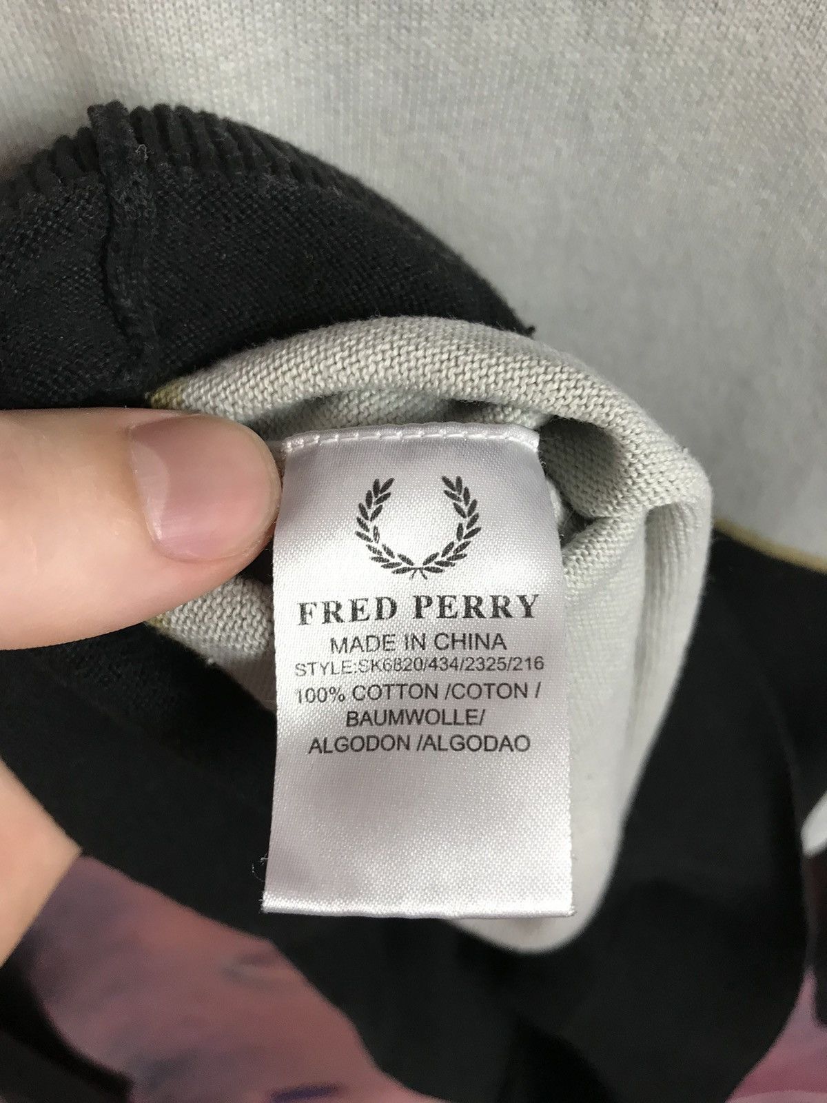 Fred Perry Vintage Fred Perry streetwear sweater Size US L / EU 52-54 / 3 - 5 Thumbnail