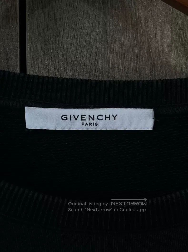 Givenchy Givenchy Logo Pattern Round Neck Long Sleeve Sweatshirt Size US L / EU 52-54 / 3 - 9 Thumbnail