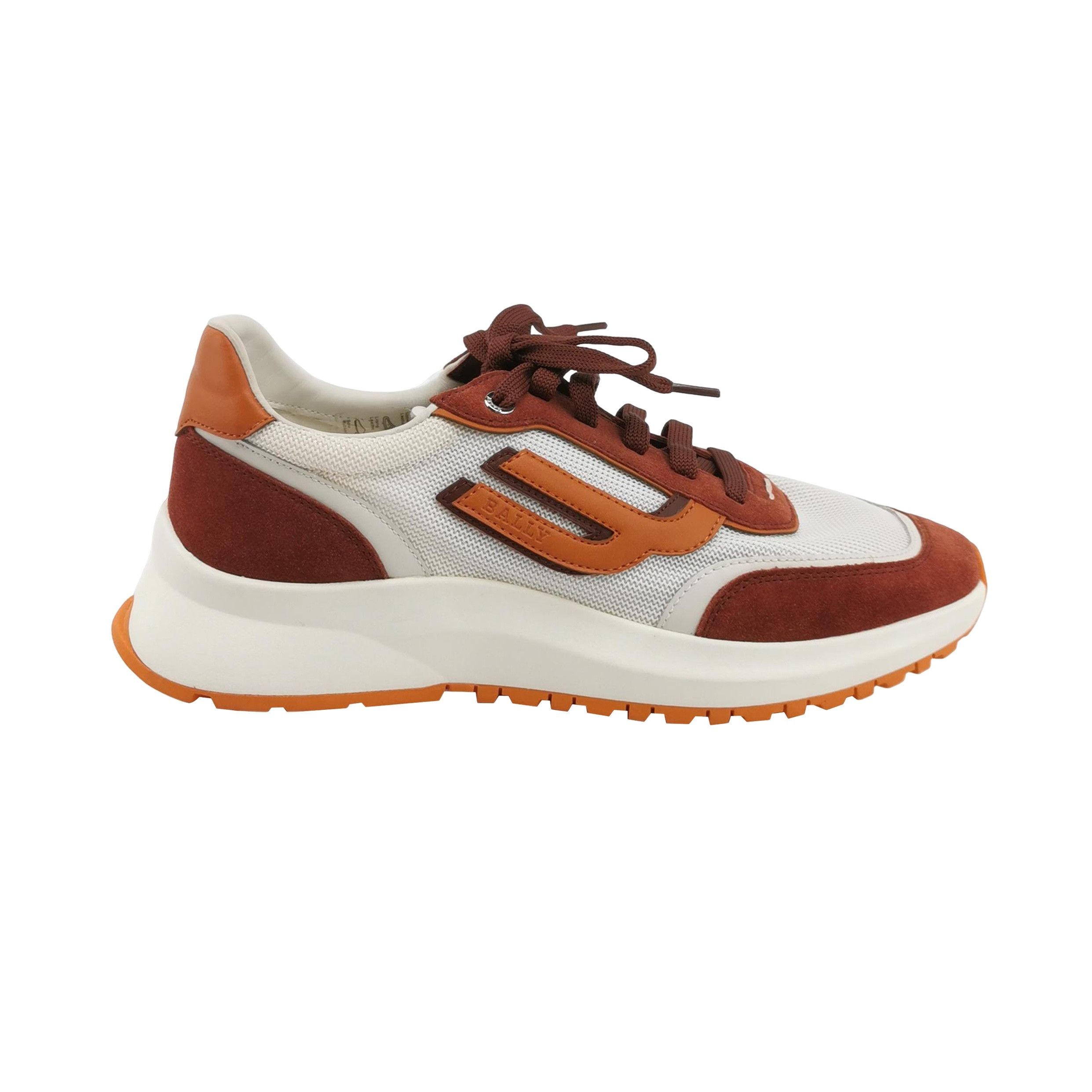 Bally Bally Panelled Leather and Mesh Sneakers 42 Size US 9 / EU 42 - 1 Thumbnail