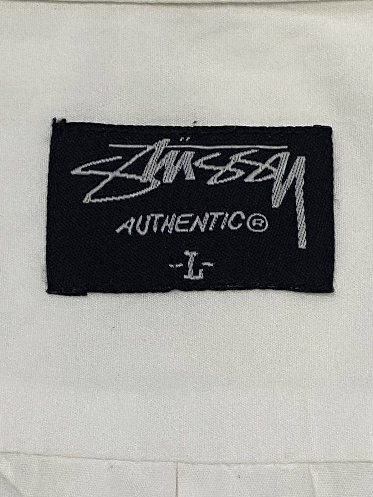 Stussy Stussy New York Printed Upside Down Button Ups Shirt Size US L / EU 52-54 / 3 - 10 Thumbnail