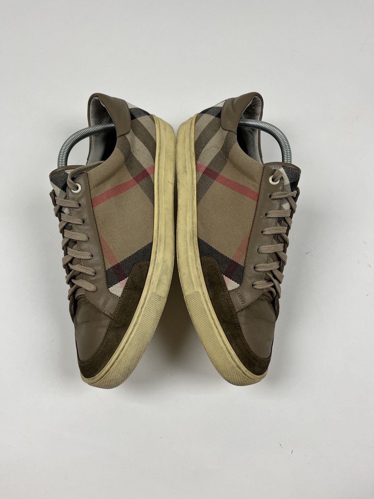Burberry Burberry Nova Check Casusl Shoes Size US 12 / EU 45 - 11 Thumbnail