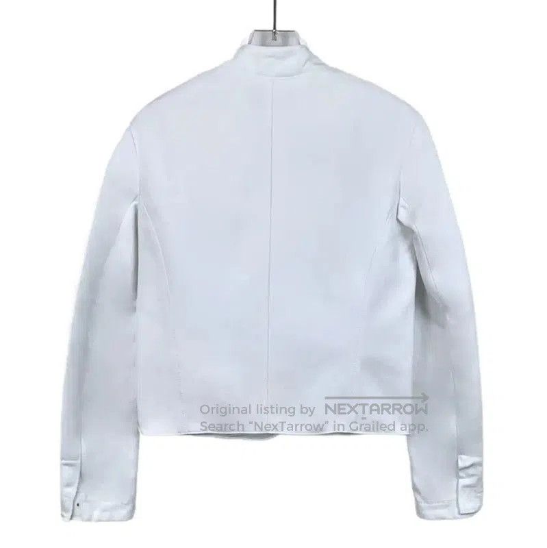 Dior Dior Women's White Cotton Jacket . Size XS / US 0-2 / IT 36-38 - 2 Thumbnail