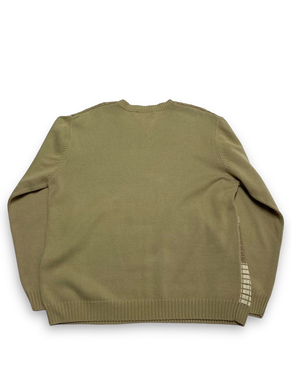 Vintage 90s Vintage ARNOLD PALMER Beige V Neck Sweater Size US L / EU 52-54 / 3 - 5 Thumbnail