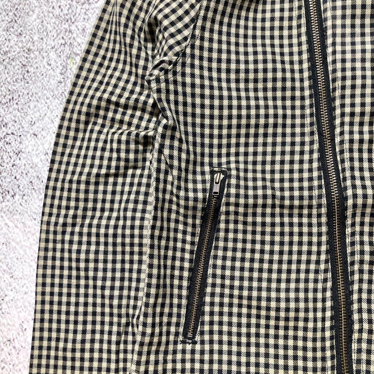 20471120 2000s Ehypenworld Gallery Asymastrical Bikers Jacket Plaid Size US XS / EU 42 / 0 - 5 Thumbnail