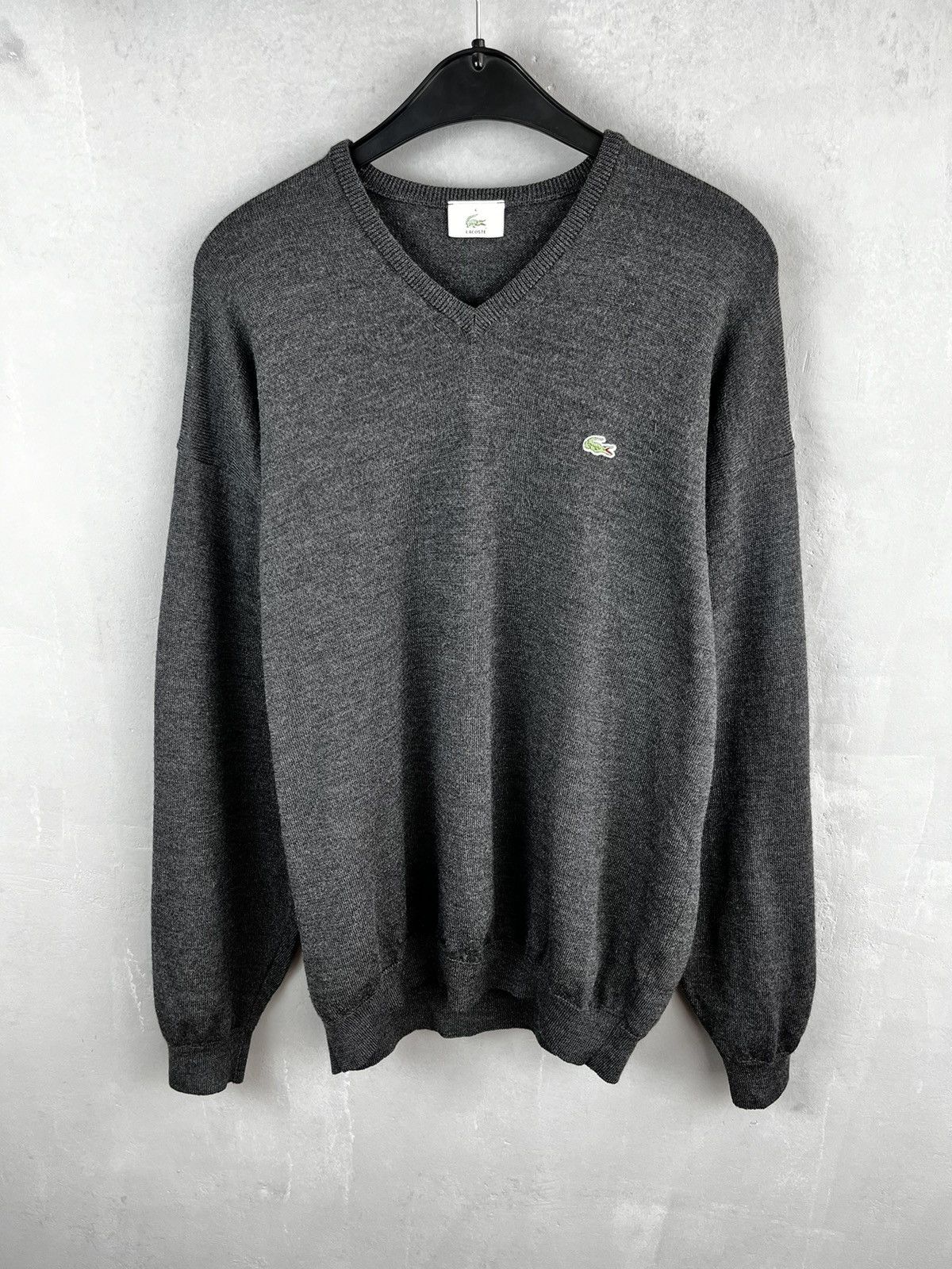 Lacoste × Vintage Lacoste pullover sweater Size US XL / EU 56 / 4 - 4 Thumbnail