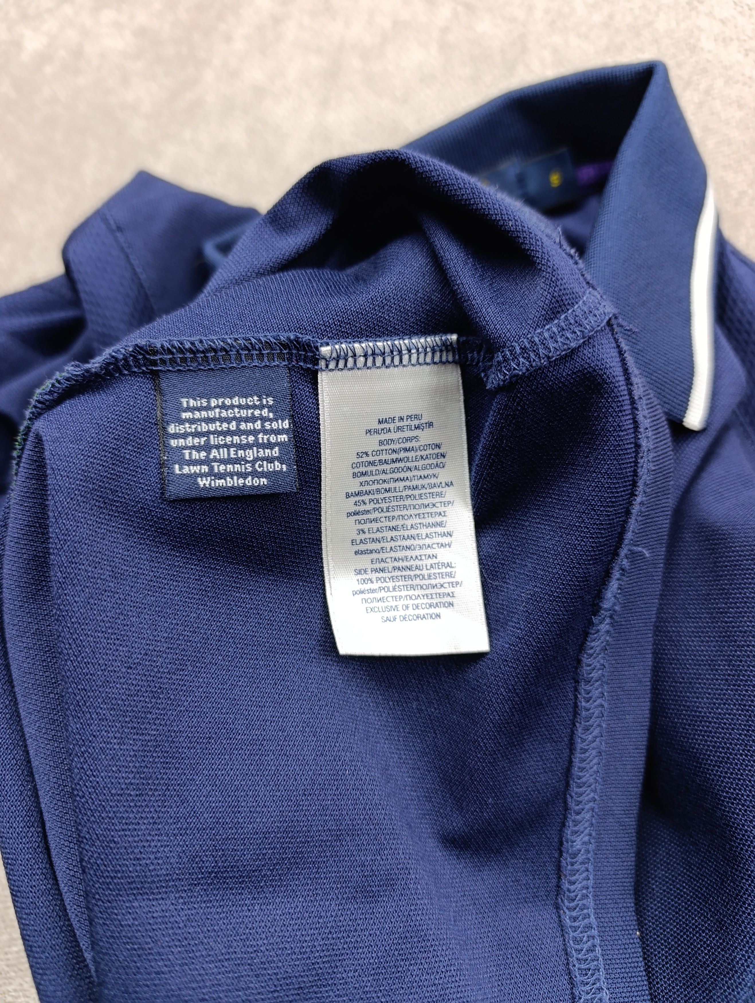 Polo Ralph Lauren POLO RALPH LAUREN WIMBLEDON 2017 MENS POLO SHIRT Size US S / EU 44-46 / 1 - 11 Thumbnail