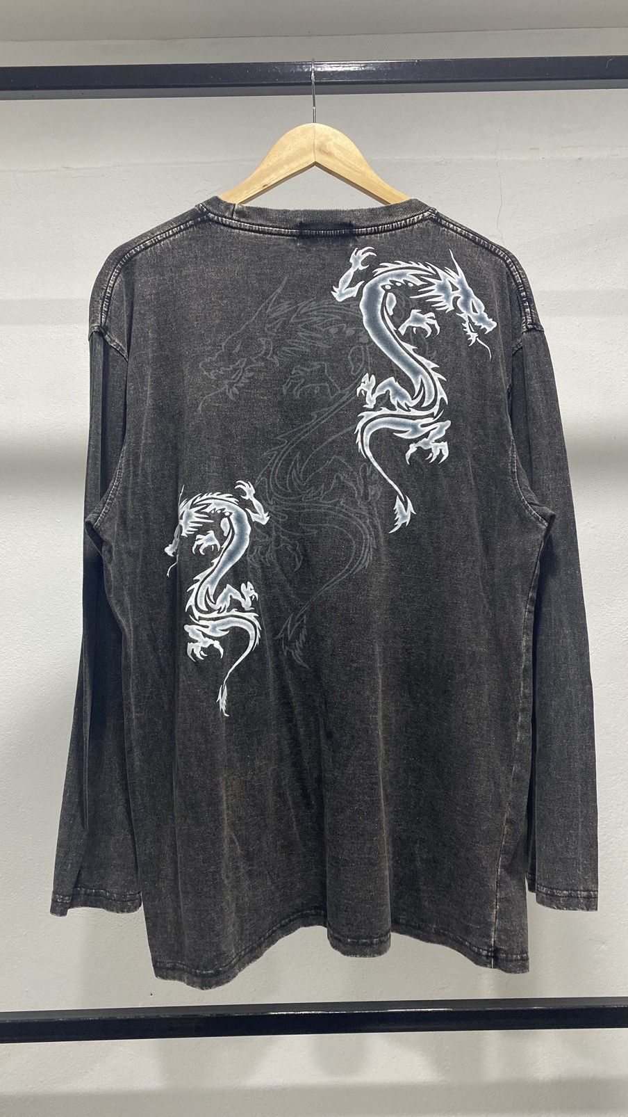 Japanese Brand Crosskeys Sukajan Dragon Washed 90s Size US XL / EU 56 / 4 - 18 Thumbnail