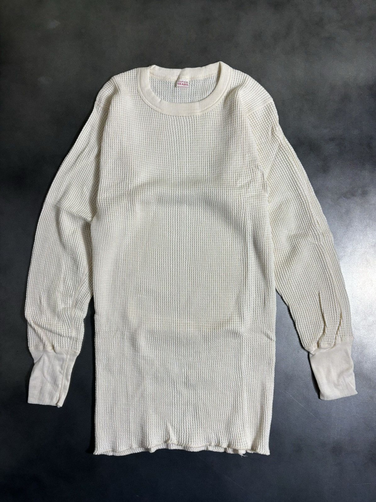 Sears × Vintage Deadstock 1960s Thermal Longsleeve VNTG Roebucks Heavyweight Size US M / EU 48-50 / 2 - 5 Thumbnail