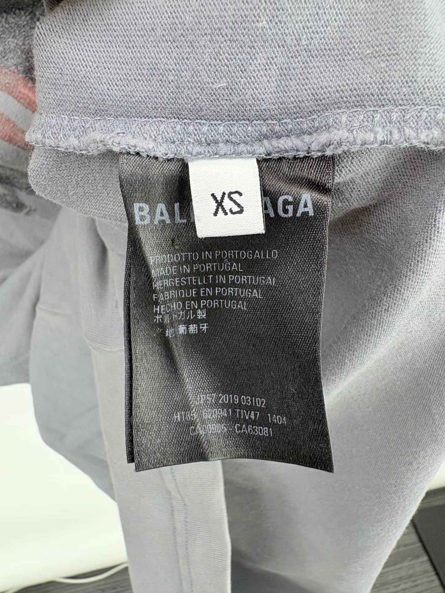 Balenciaga BALENCIAGA Gray Portrait Print Short Sleeve K1 Size US XS / EU 42 / 0 - 4 Thumbnail
