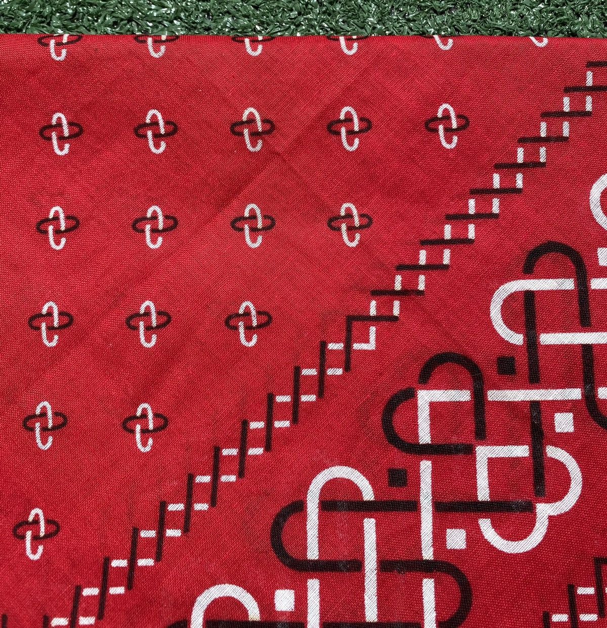 Other VTG 70s Fast Color Tiger Head Label Red Knot Bandana Size ONE SIZE - 5 Thumbnail