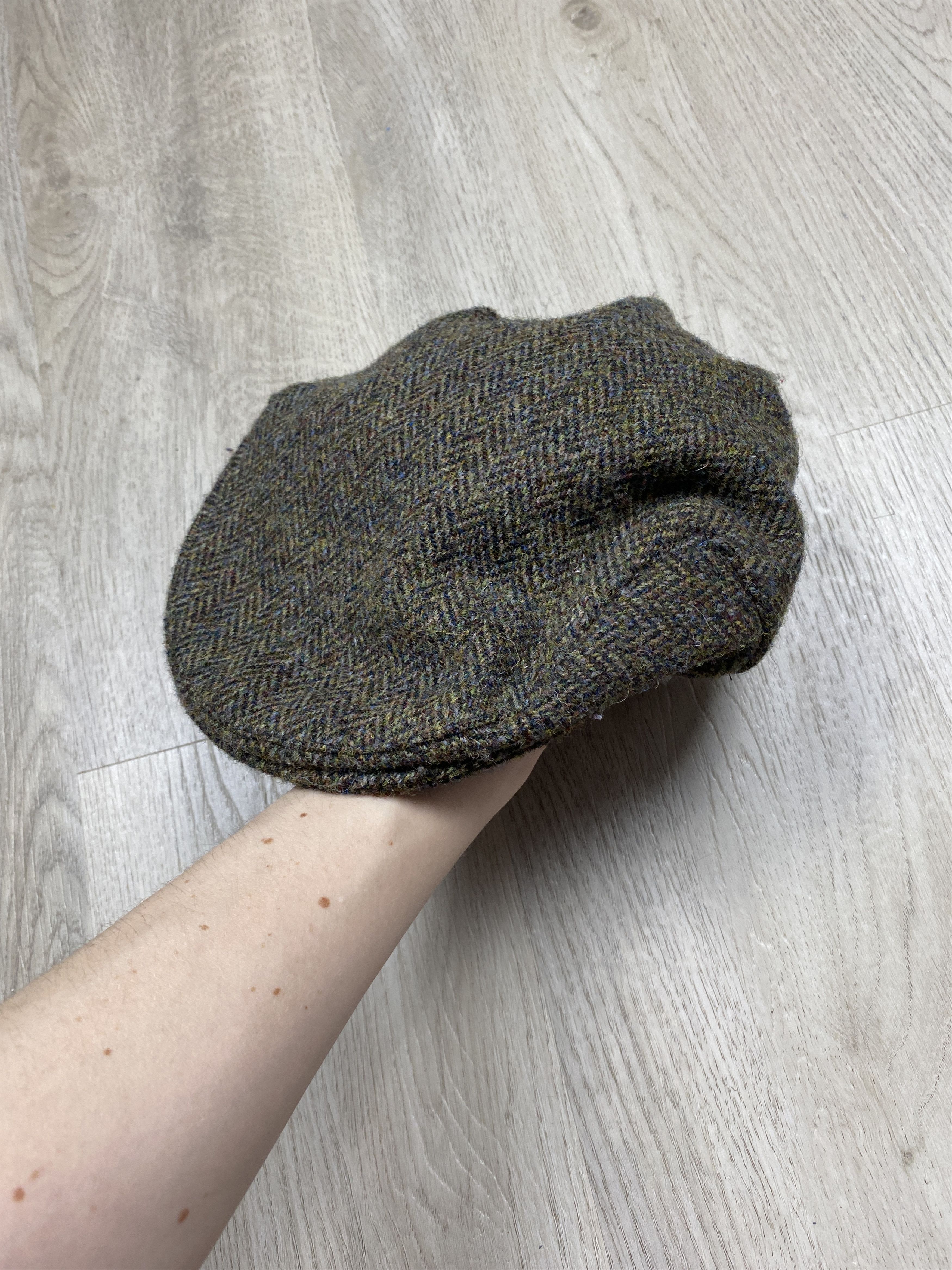 Harris Tweed × Vintage Harris Tweed Vintage Mens Wool Hat Size ONE SIZE - 4 Thumbnail