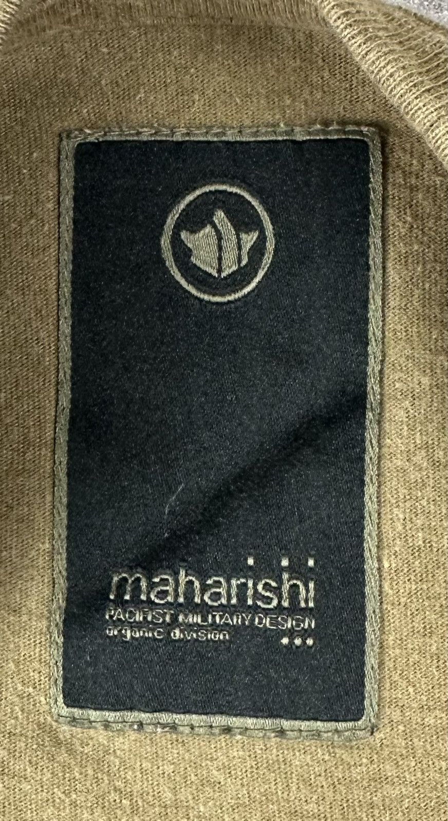 Maharishi Maharishi Mens Olive Centre Graphic Print Logo T-Shirt Size US S / EU 44-46 / 1 - 11 Thumbnail