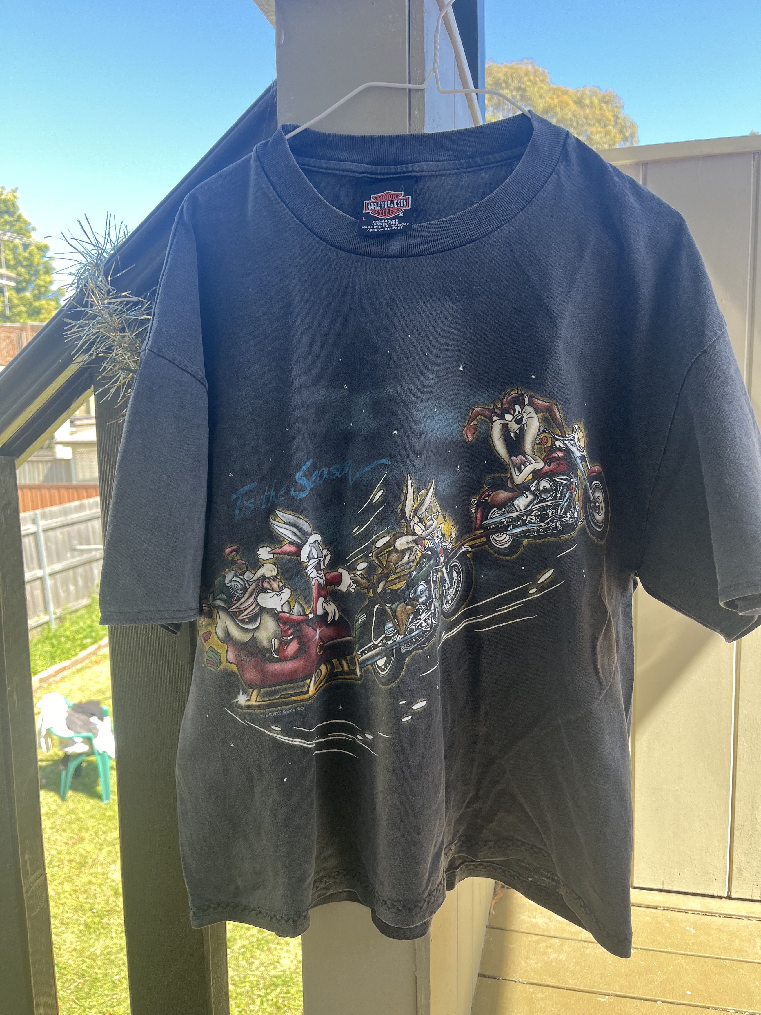Harley Davidson Harley Davidson x Looney Tunes Tee Size US L / EU 52-54 / 3 - 1 Thumbnail