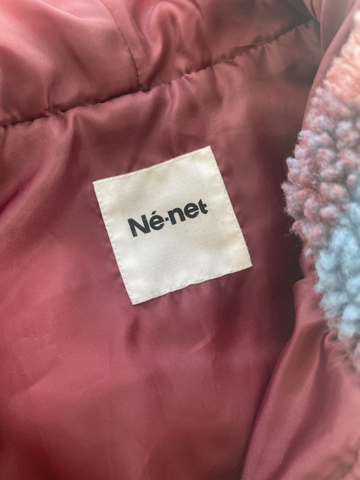 Ne-Net Ne-net Checkered Fleece Vest with Hood Size US M / EU 48-50 / 2 - 3 Thumbnail